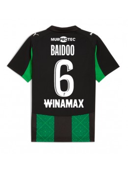 RC Lens Samson Baidoo #6 Replika Borta Kläder 2025-26 Kortärmad
